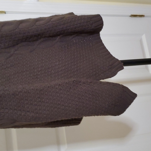 JEANNE PIERRE swing cabled sweater L - Picture 2 of 4